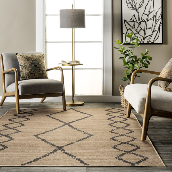 Foundry Select Machine Washable Natural Area Rug & Reviews Wayfair